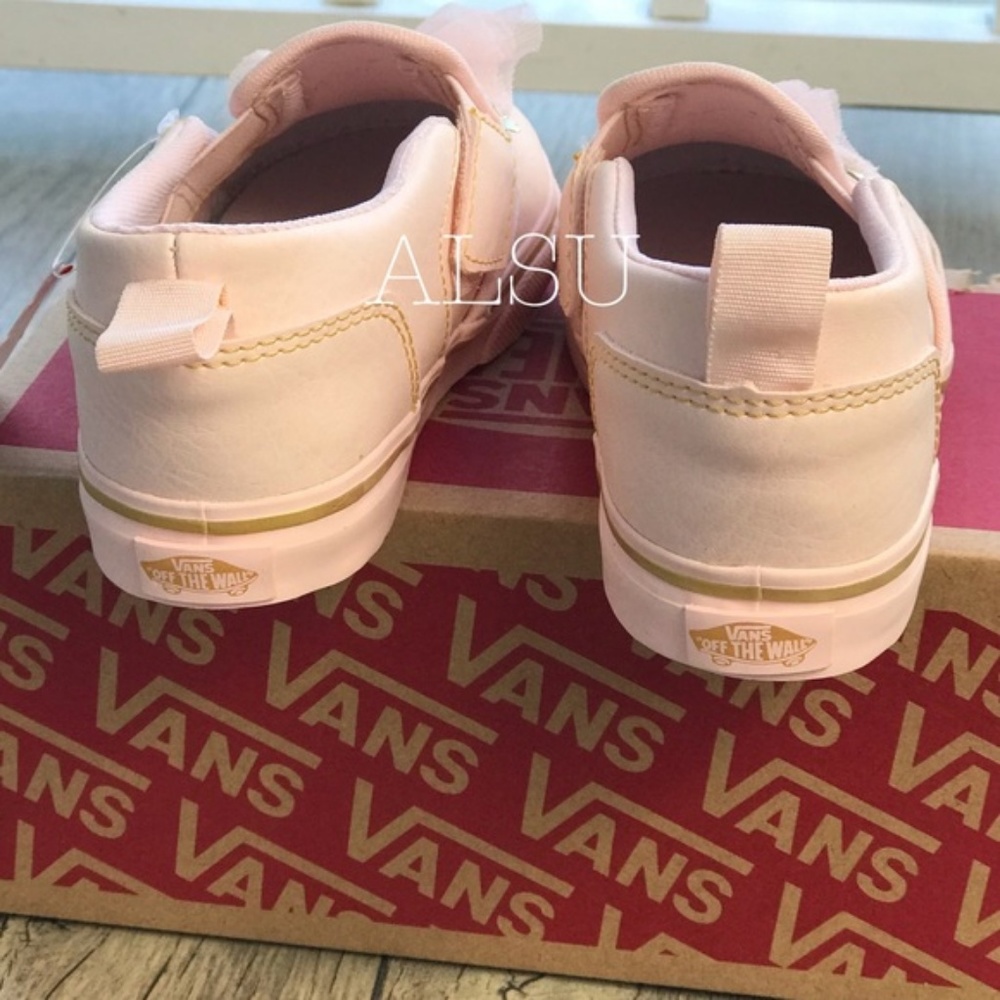 NWT Vans Asher V Crown Princess Girl’s AUTHENT - Picture 4 of 8